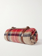 Pendleton - Checked Virgin Wool Fringed Blanket