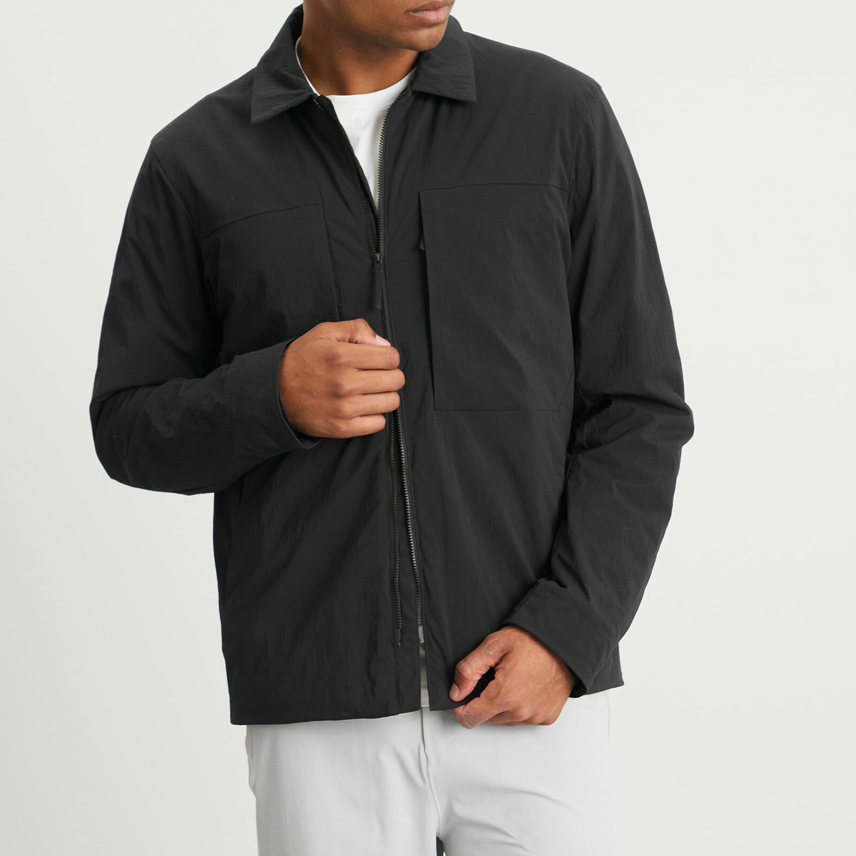Arc'teryx Veilance Men's Mionn Insulated Overshirt in Black