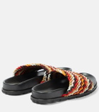 Dries Van Noten - Striped slides
