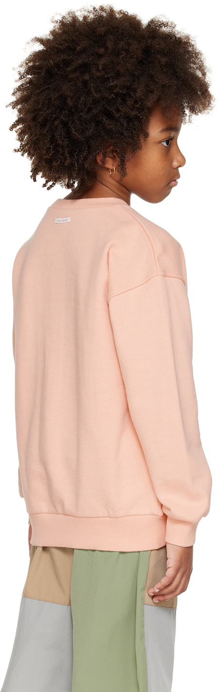 Kodomo BEAMS Kids Pink Embroidered Sweatshirt
