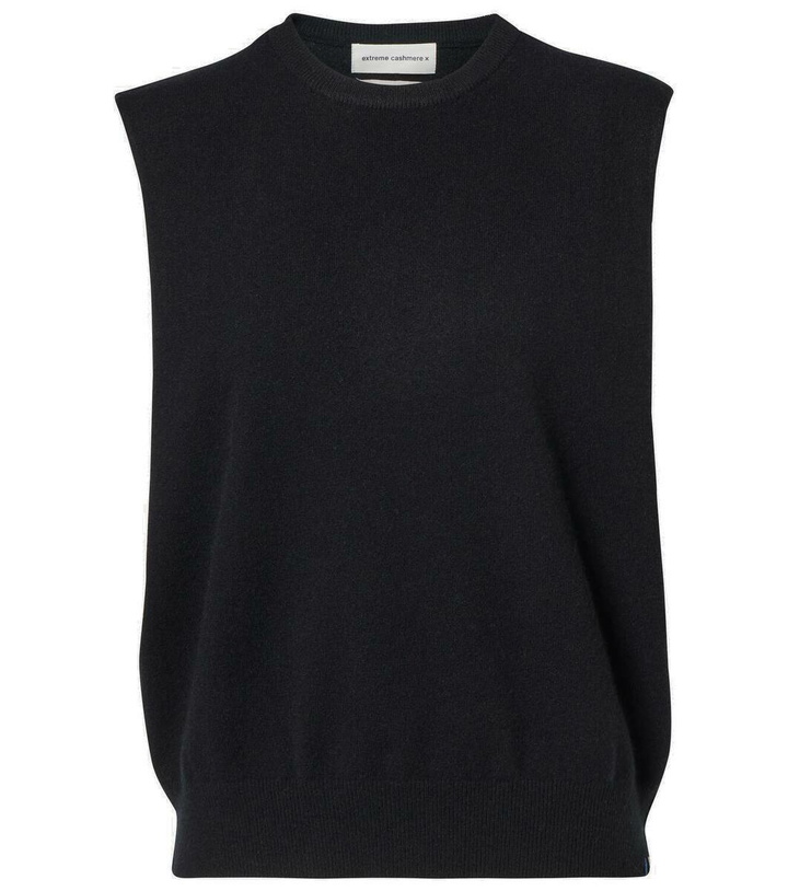 Photo: Extreme Cashmere N°156 Be Now cashmere-blend sweater vest