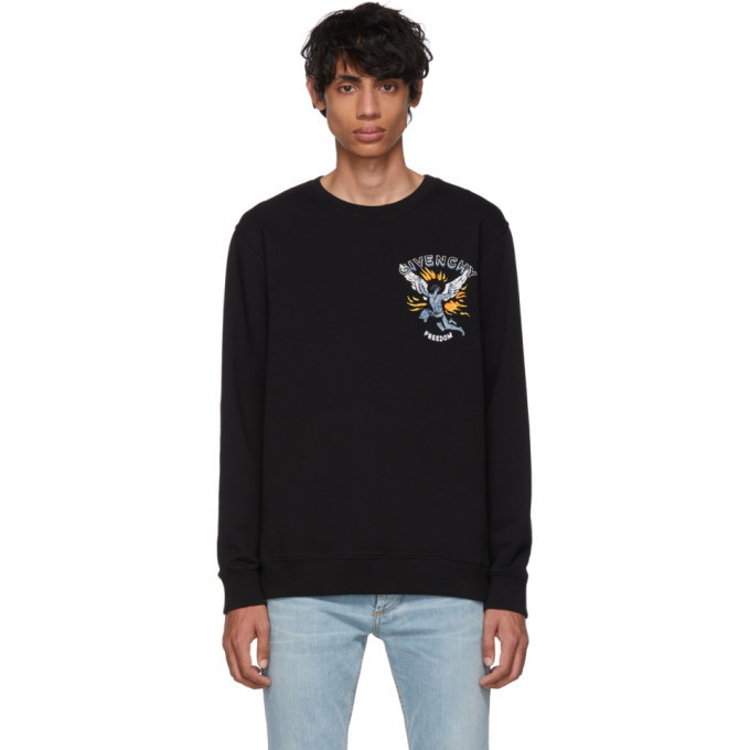 Photo: Givenchy Black Freedom Sweatshirt