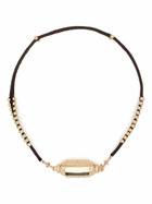 Marie Lichtenberg 18K Yellow Gold Jumbo Diamond Locket Necklace