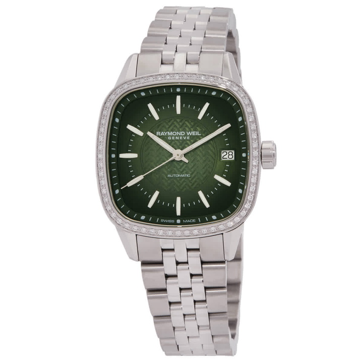 Photo: Raymond Weil Freelancer Automatic Diamond Ladies Watch 2490-STS-52051