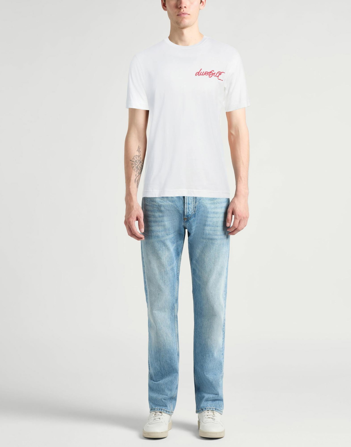 Dunhill Mens T-shirt in Off white