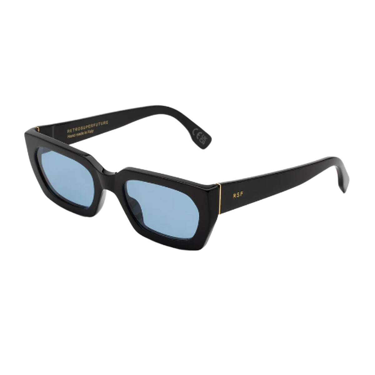 Retrosuperfuture Teddy Azure Black Azzurro Sunglasses