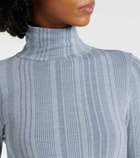 Cordova Sol ribbed-knit turtleneck top
