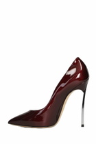 Casadei Blade Pumps In Bordeaux Patent Leather