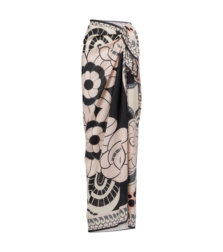 Photo: La DoubleJ Printed cotton beach cover-up