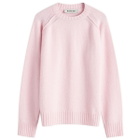 Róhe Women's Wool Cashmere Sweater in Soft Pink