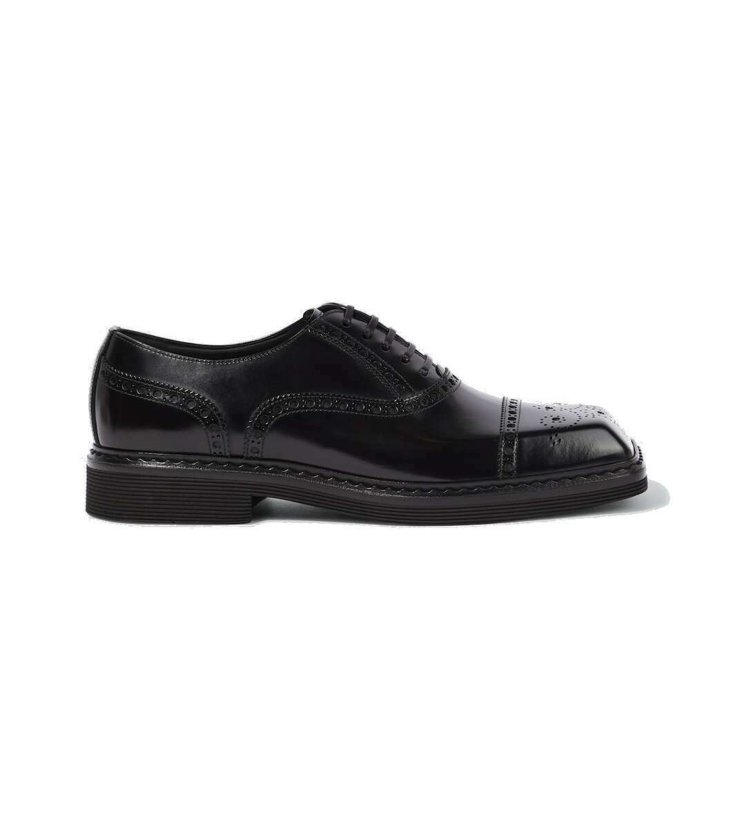 Photo: Dolce&Gabbana Leather Oxford shoes