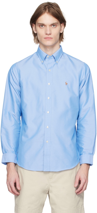 Photo: Polo Ralph Lauren Blue Iconic Shirt