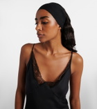 The Row Ombrea cashmere and silk-blend headband