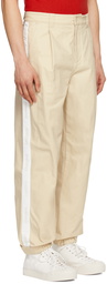 Tommy Jeans Beige Tapered Trousers