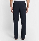 Hamilton and Hare - Stretch Lyocell-Blend Jersey Pyjama Trousers - Blue