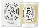 diptyque Off-White Pomander Mini Candle, 70 g