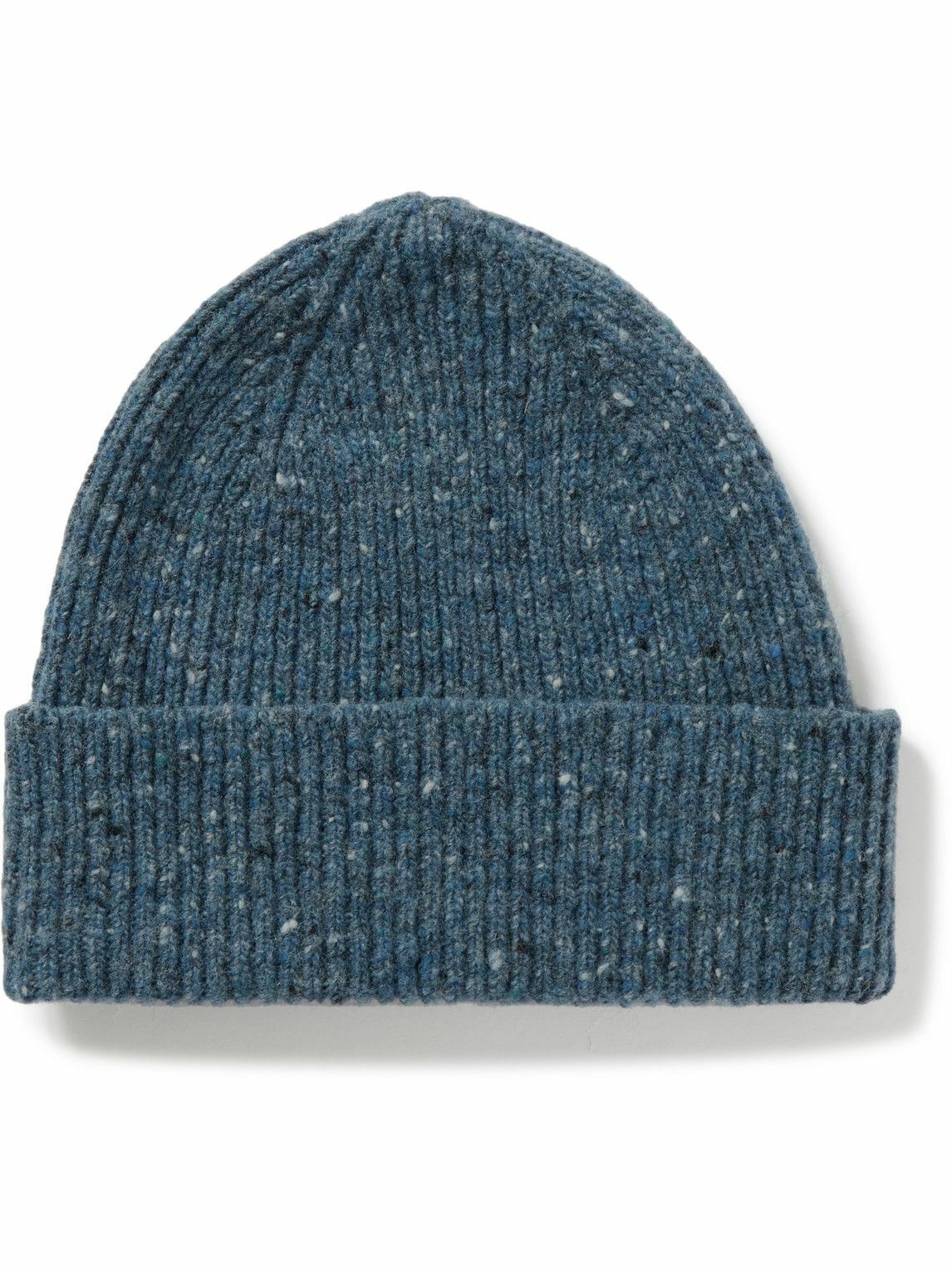 Photo: Mr P. - Ribbed Donegal Wool Beanie