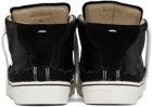 Maison Margiela Black New Evolution Mid Sneakers