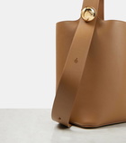 Loewe Pebble Medium leather bucket bag