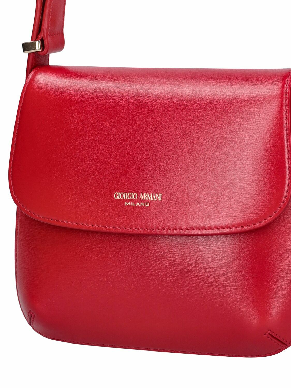 GIORGIO ARMANI - La Prima Leather Shoulder Bag Giorgio Armani