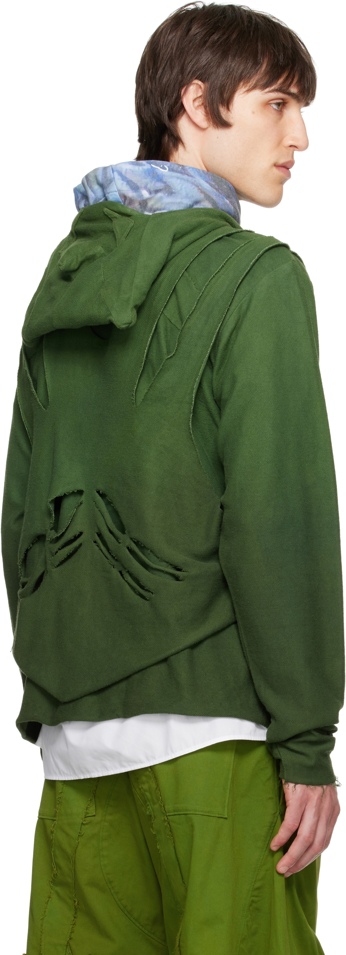 YAKU Green D Hoodie