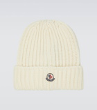 Moncler - Ribbed-knit virgin wool beanie