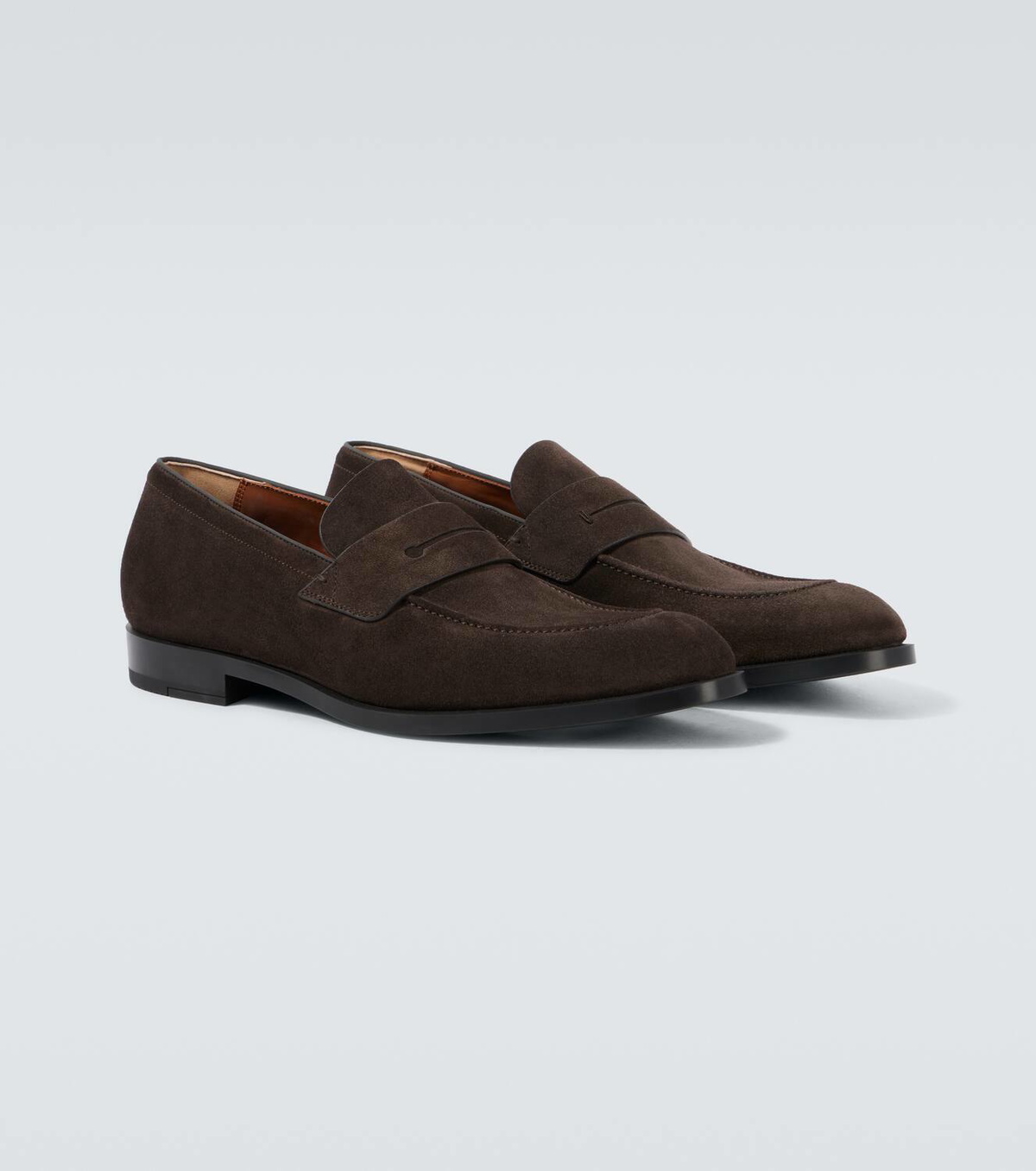Zegna Suede loafers