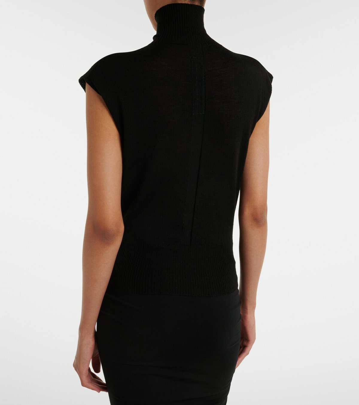 Rick Owens Virgin wool turtleneck top