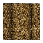 Sasquatchfabrix. Black and Brown Leopard Scarf