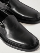 Jil Sander - Leather Loafers - Black