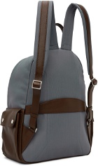 Brunello Cucinelli Grey Travel Backpack