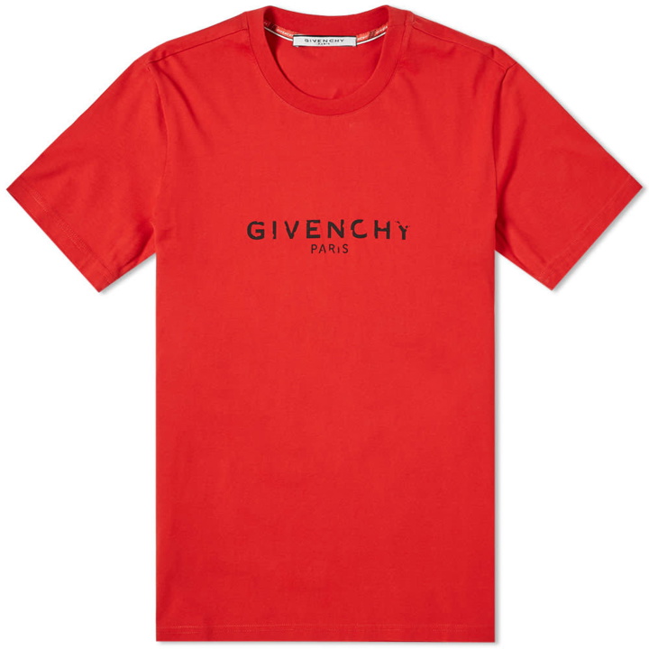 Photo: Givenchy Paris Logo Tee