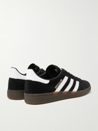 adidas Originals - Handball Spezial Suede and Leather Sneakers - Black