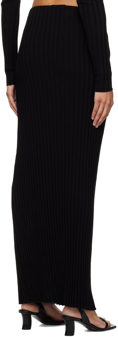 COTTON CITIZEN Black Capri Maxi Skirt