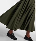 Loro Piana Flavia wool maxi skirt