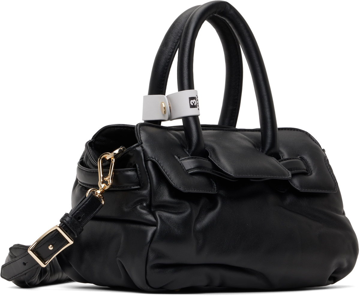 Maison MIHARA YASUHIRO Black Pucker Puffer Bag
