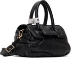 Maison MIHARA YASUHIRO Black Pucker Puffer Bag