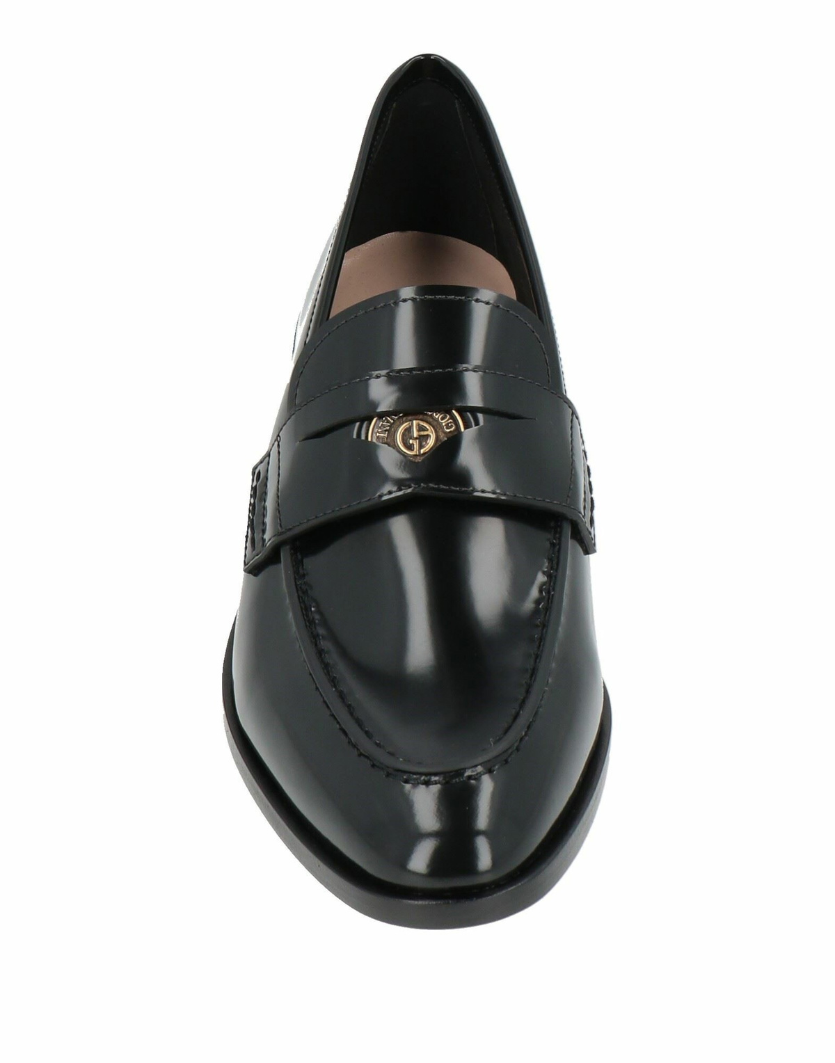 Giorgio Armani Womens Loafers in Black