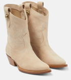 Etro - Suede ankle boots