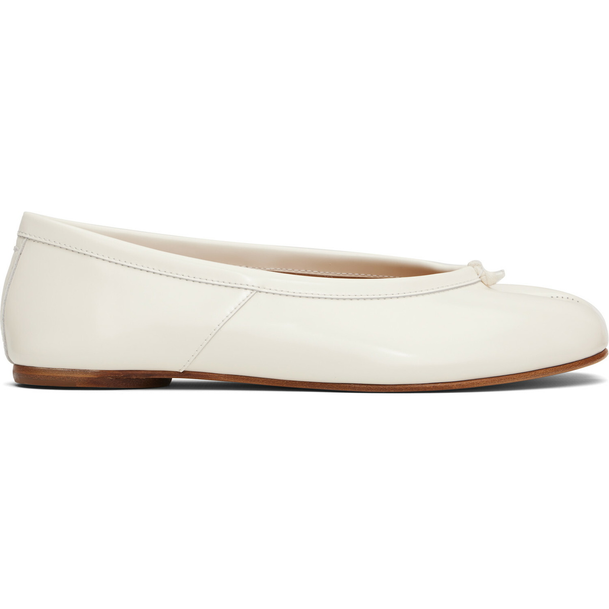 Maison Margiela White Tabi Ballerina Flats