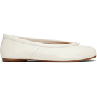 Maison Margiela White Tabi Ballerina Flats