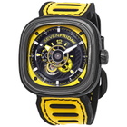 SevenFriday Racing Team Automatic Yellow Skeleton Dial Mens Watch P3B/03