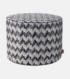 Missoni Fluidity Zigzag pouf