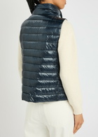 Herno Ultralite Reversible Quilted Shell Gilet Navy