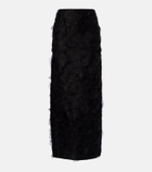 Max Mara Adepto silk maxi skirt