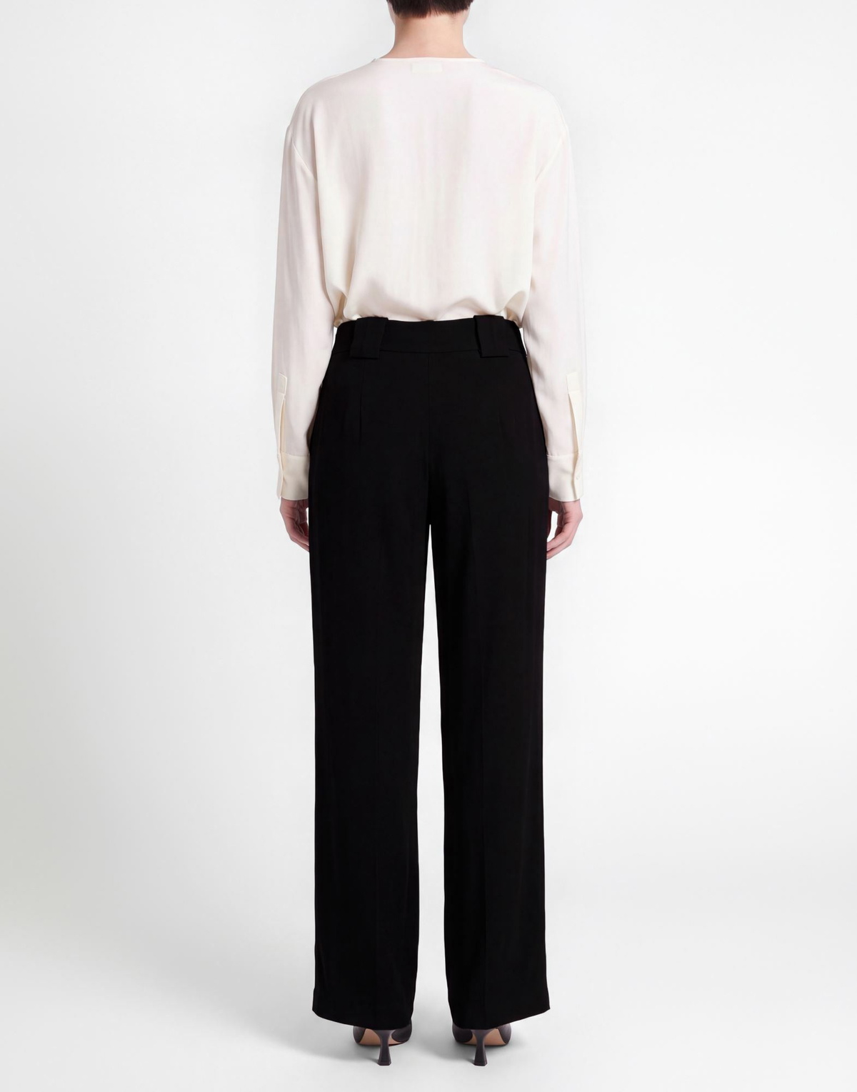 Manila Grace Womens Pants in Black