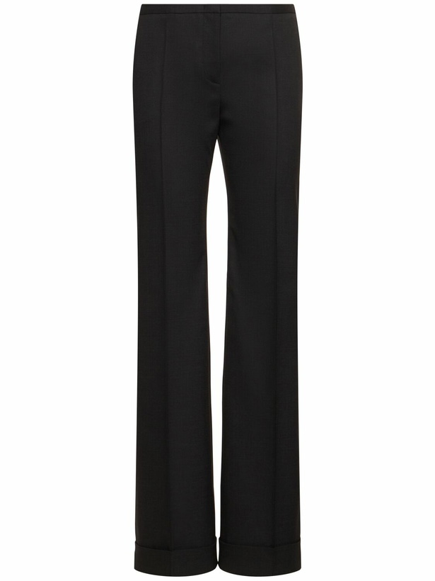 Photo: PHILOSOPHY DI LORENZO SERAFINI Tropical Wool Blend Straight Pants