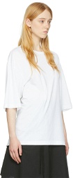 Ann Demeulemeester White Cotton T-Shirt