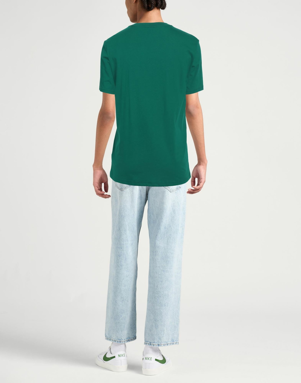 Fila Mens T-shirt Emerald in Green