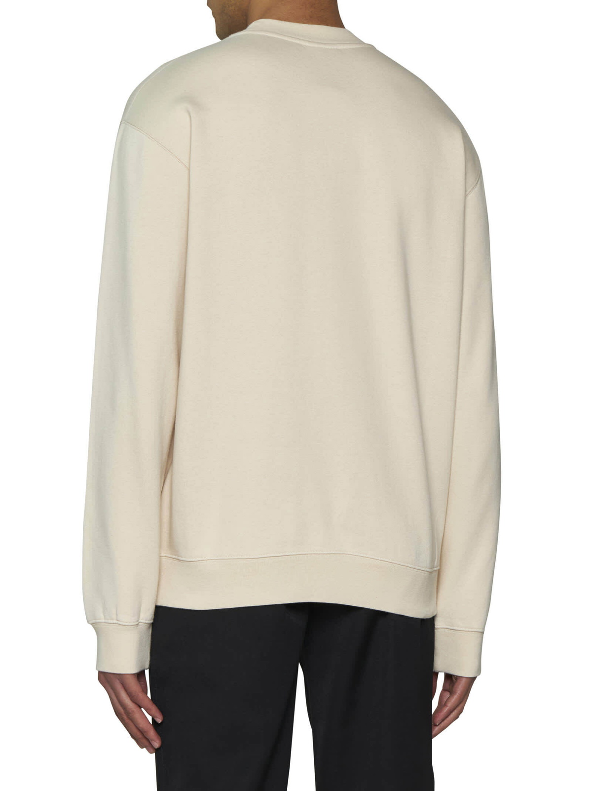 スウェット・トレーナー Jacquemus Logo Patch Crewneck Sweatshirt Jacquemus logo-patch Sweatshirt | Neutrals | FARFETCH